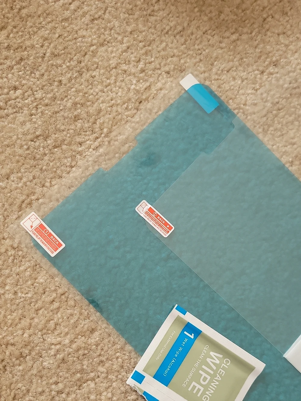 Free W Any Purch!Tempered Glass Screen Protector for Tablets - Clear. JUST ONE.